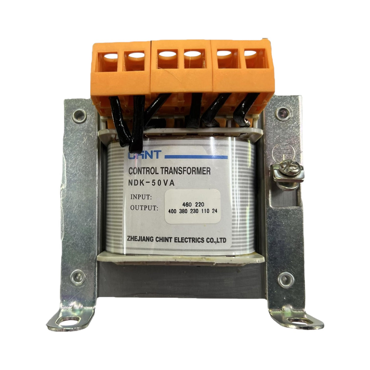Chint Control Transformer Primary 400V/230V or 480V/240V Secondary 115/120,36,24,6V AC Available in 25VA to 3000VA