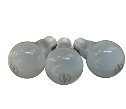 Firefly 100W Incandescent Bulb 220V E27 Frosted FINS100/F (3PCS)