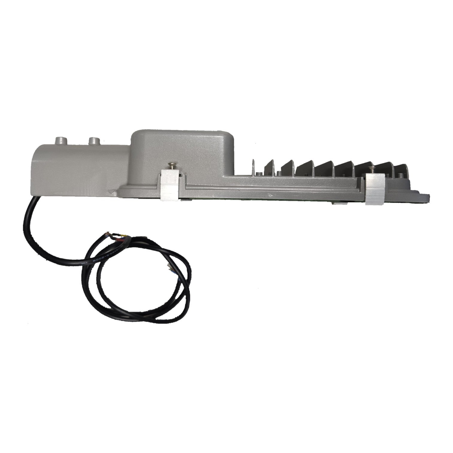 Mechanical component with a cable on a white background