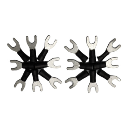 Y Terminal With Insulation 5.5mm wire 7mm Y Size (10PCS) , Y Terminal 5.5mm YBB-14 (10PCS)