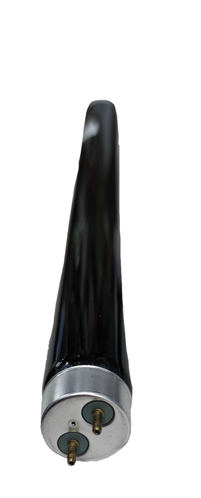 Sankyo Denki 10W Black Light T-8 Fluorescent Tube with black glass and metal end caps