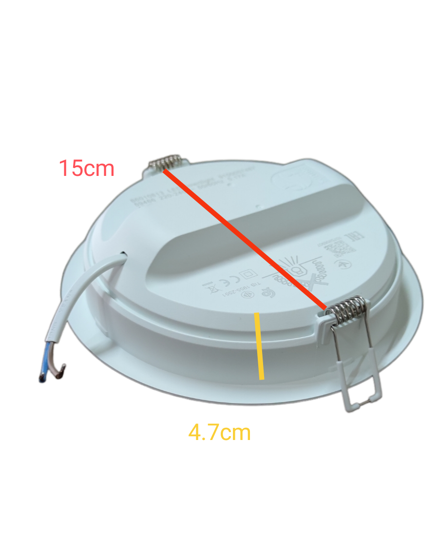 Philips LED Downlight 17W Warm White 220V (6.5") Philips 59466 Meson