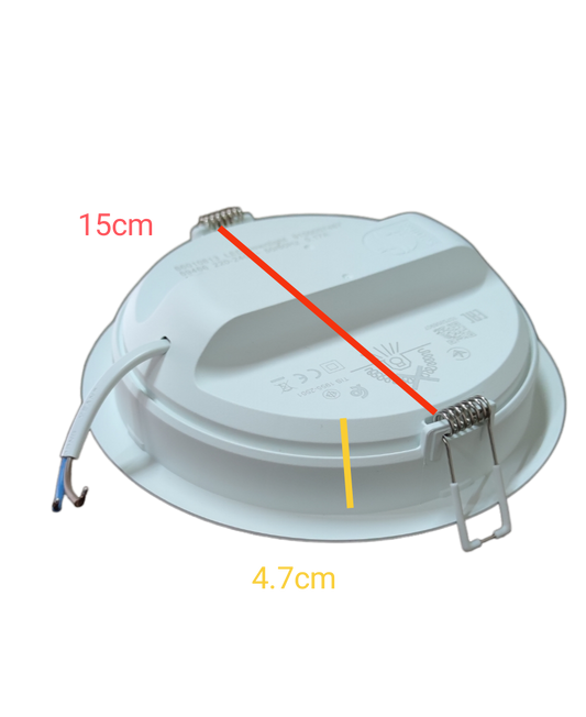 Philips LED Downlight 17W Cool White 4000K 220V (6.5") Philips 59466 Meson