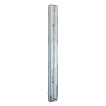 2x16W Firefly LED Fluorescent Tube Single Ended Daylight 6500K with Opple Weatherproof Enclosure Fixture 220V