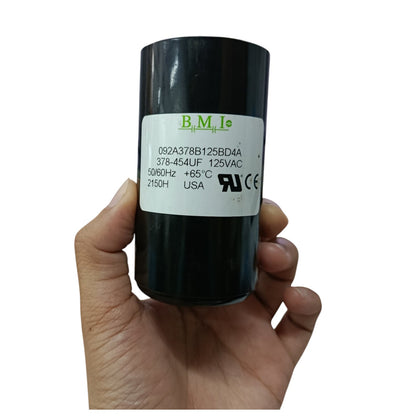BMI Motor Starting Capacitor 378-454 UF/378-455 UF BMI 125V AC