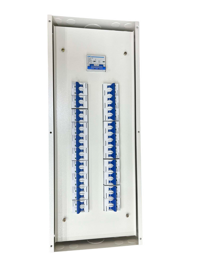 Chint 125A panel board with 20 branches designed for efficient electrical distribution in residential or commercial settings