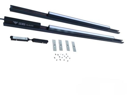 ILLUMIQ TERRA Magnetic Track Light 2 Meters 26mm with 4pcs 18W LED Foldable Grille Track Light 220V Warm White 3000K