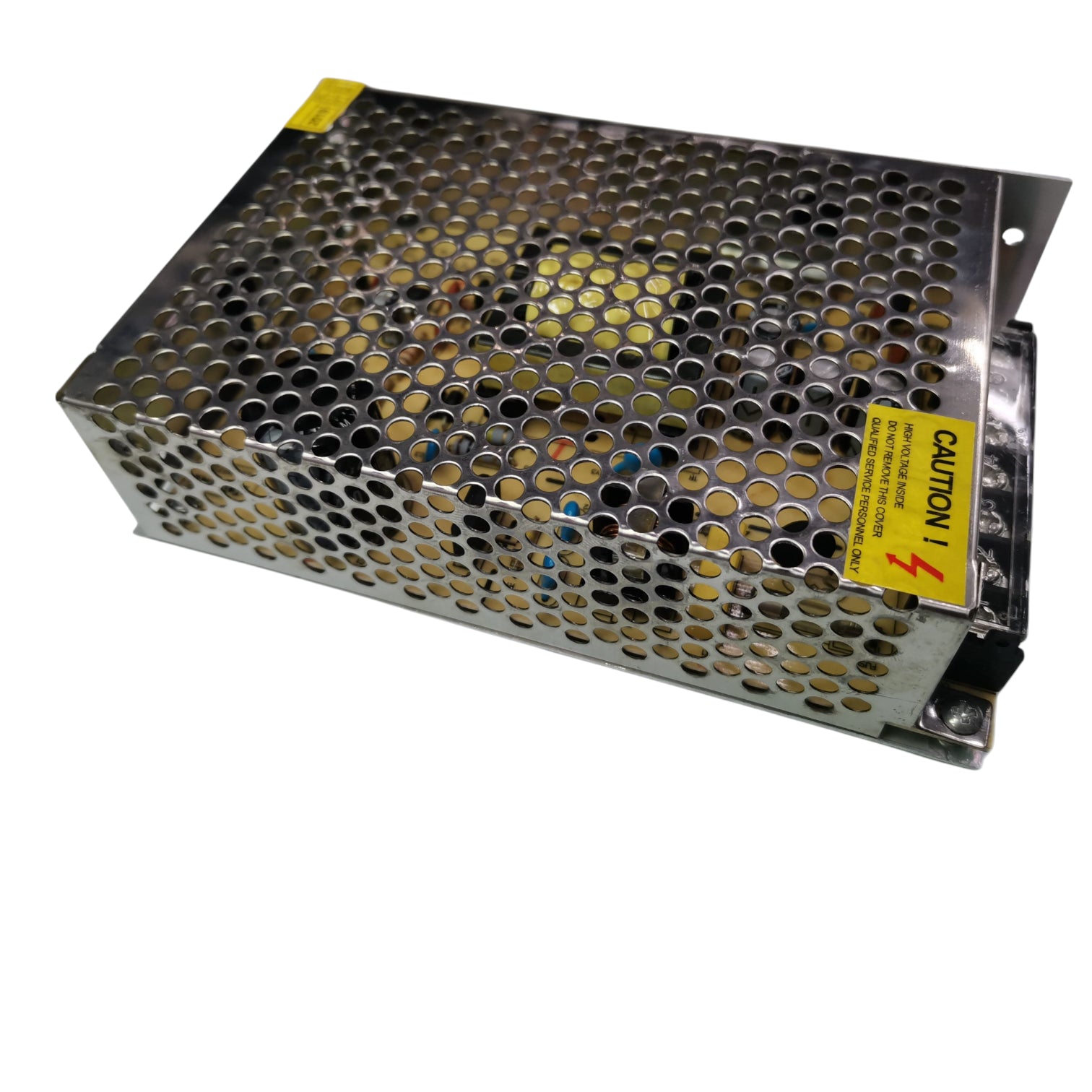 ZwitseRise 12V 5A power supply for CCTV housed in a metal casing with ventilation holes