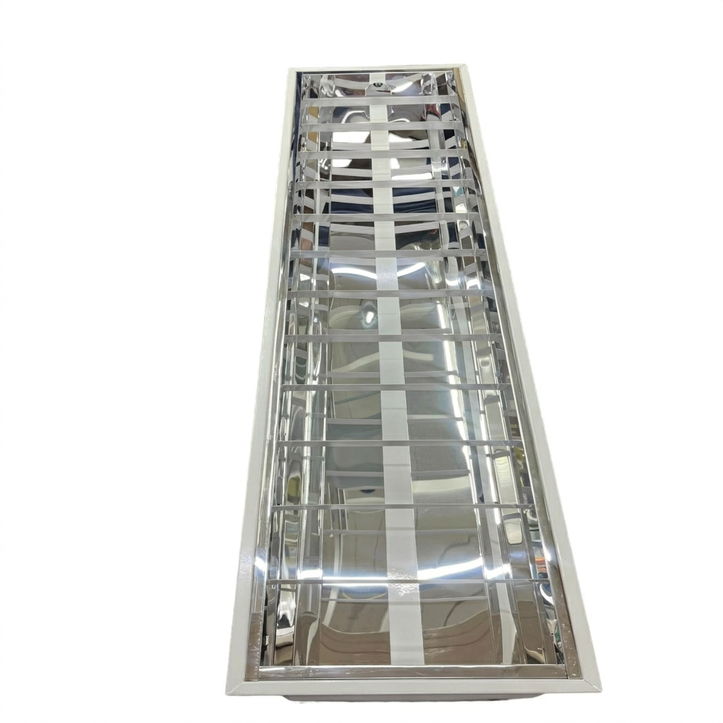 Light Master 12x 48" LED Fixture for 1x20W 1x16W 1x18 Single Ended Recessed Type Fixture with Aluminum Reflector