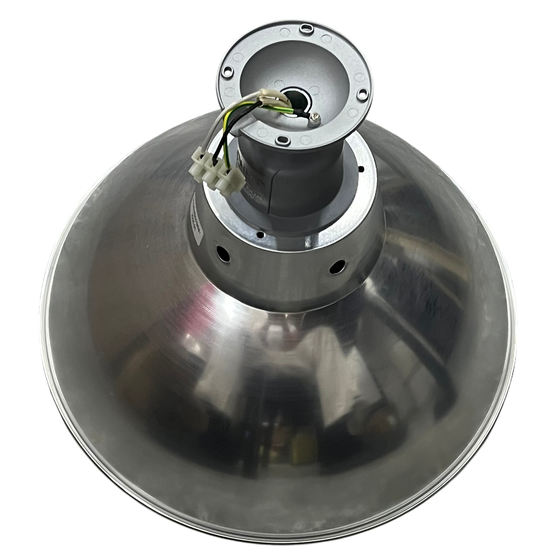 Biglite & Omni 14 inch aluminum reflector for lightning protection with wiring and mounting base