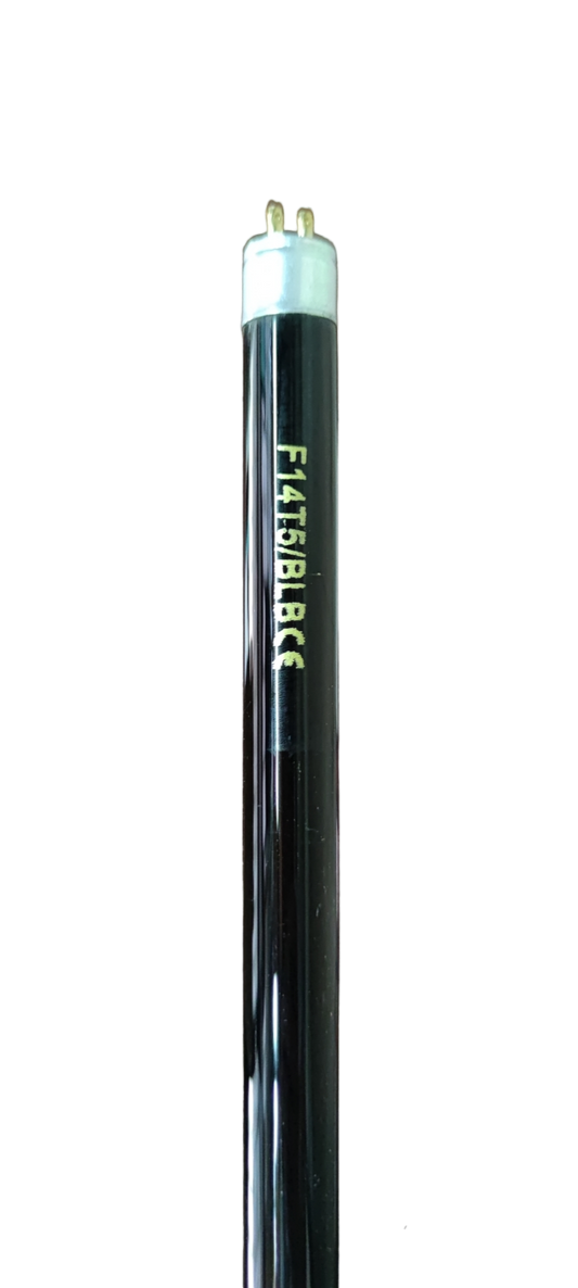 14W T5 black light fluorescent tube compact bulb with two-pin connectors from China