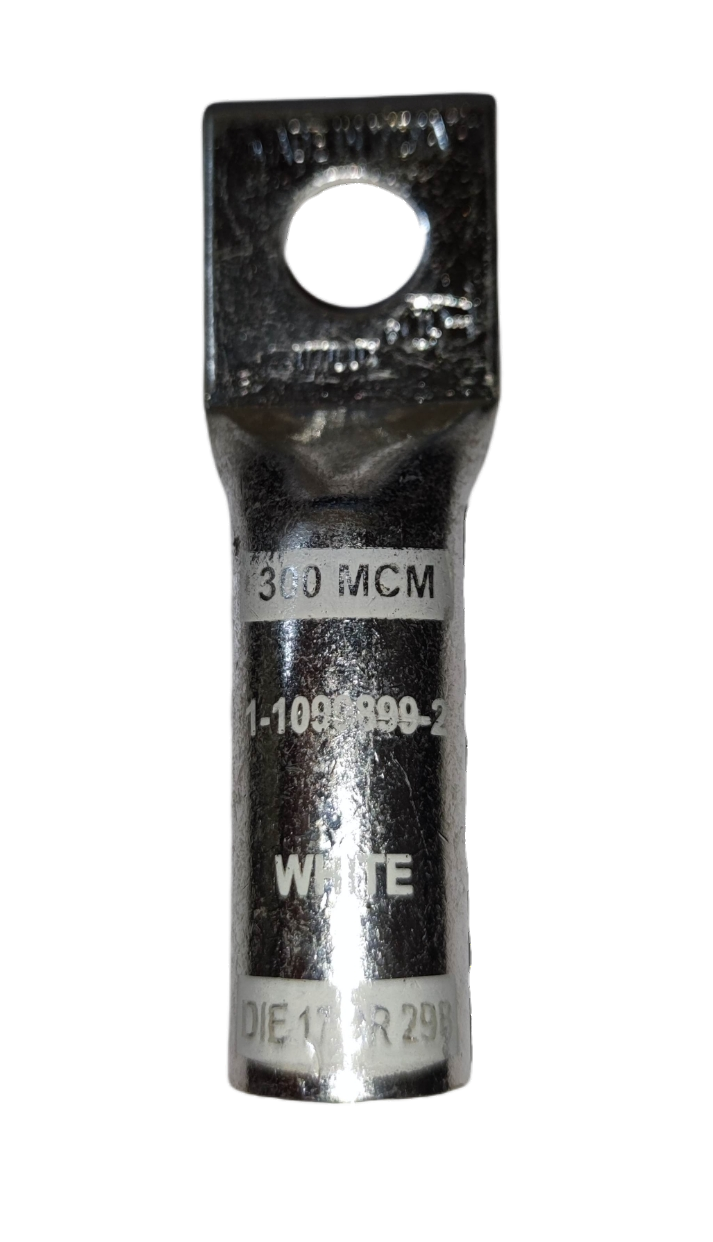 Utilux 150mm Wire Size 1-1099899-2 Terminal Lugs electrical circuitry component with hole for secure wire connection