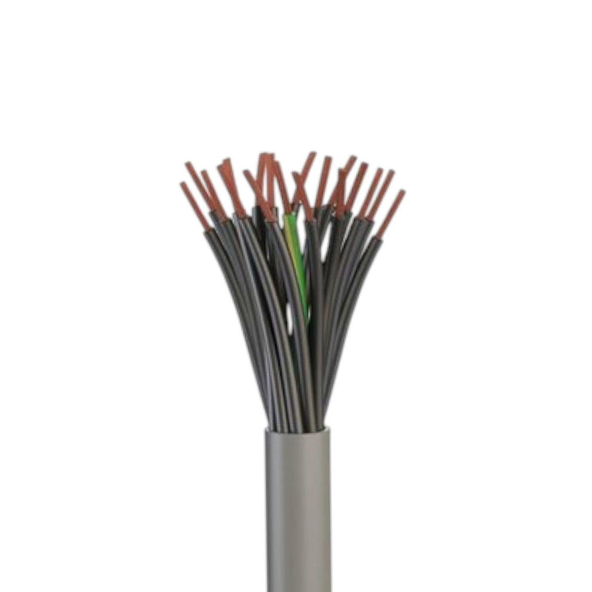 Helukabel Control Cable 1.0mm  AWG 18 Un-Shielded Available in  25, 18, 12, 7,  6,  5, 4, 3 and 2 Cores, in Different Lengths 300V AC / 500V AC Oil Resistant, Flame Retardant VDE 0482-332-1-2 IEC 60332-1-2, Class 5