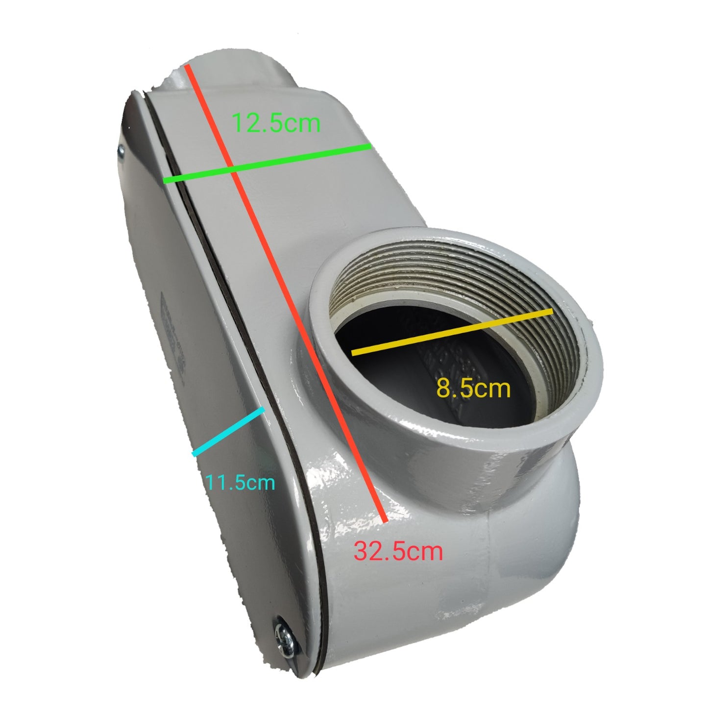 LR Conduit 3 Inches, Metal Tee Conduit 76mm, Conduit Bodies LR Threaded Type