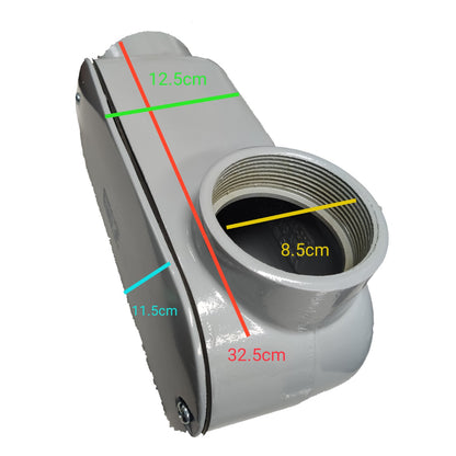 LR Conduit 3 Inches, Metal Tee Conduit 76mm, Conduit Bodies LR Threaded Type