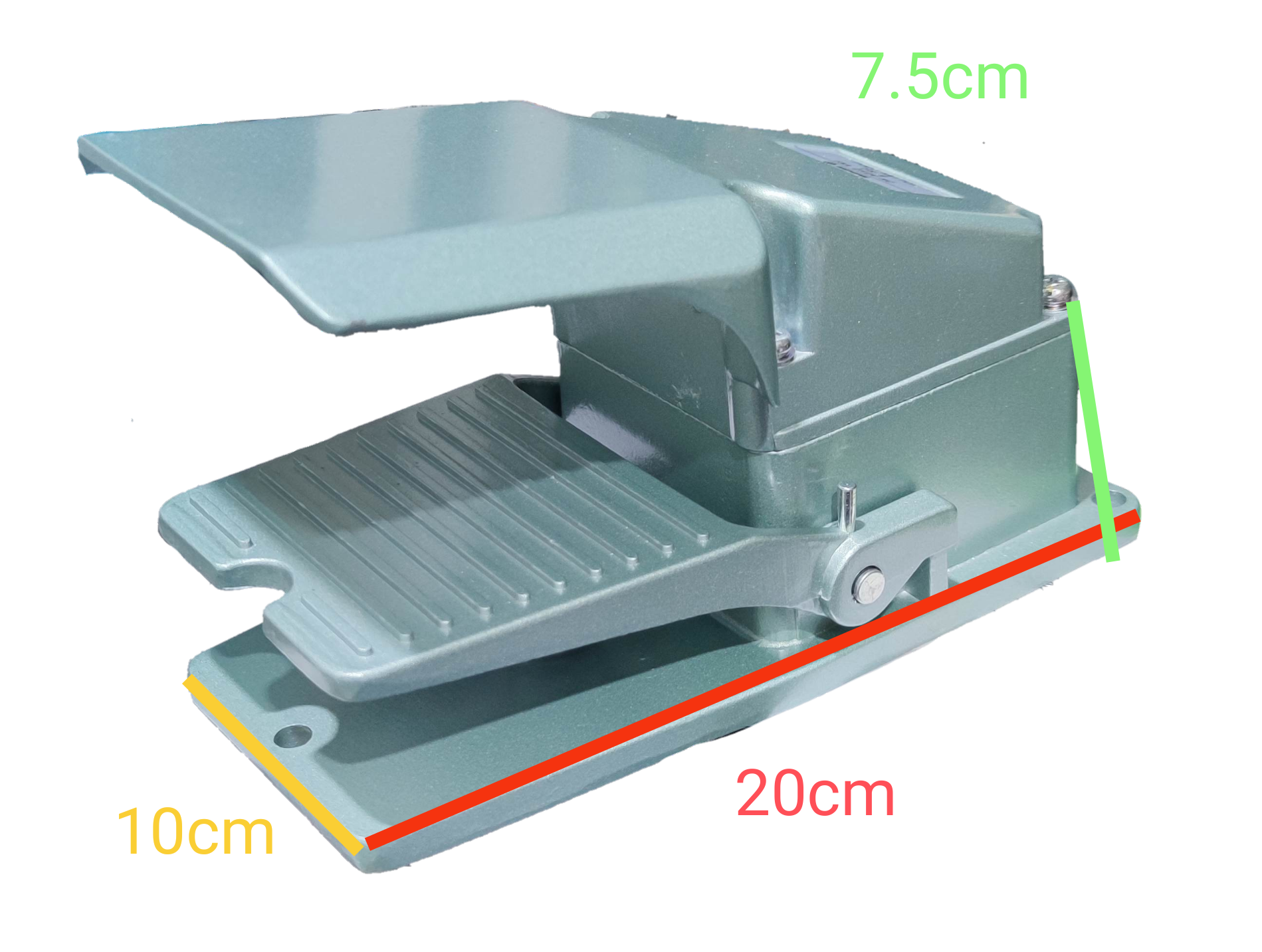 Auspicious 15A Foot Switch Industrial Grade 250V Power Control