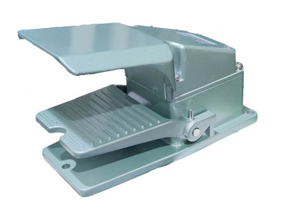 Auspicious 15A foot switch industrial grade metal pedal for power control and safety