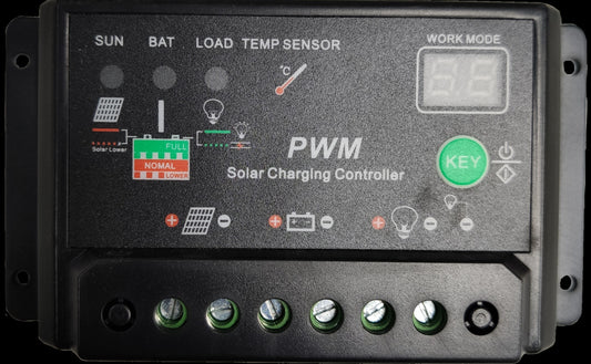 ZwitseRise 15A Solar Charge Controller with PWM technology and easy connection terminals