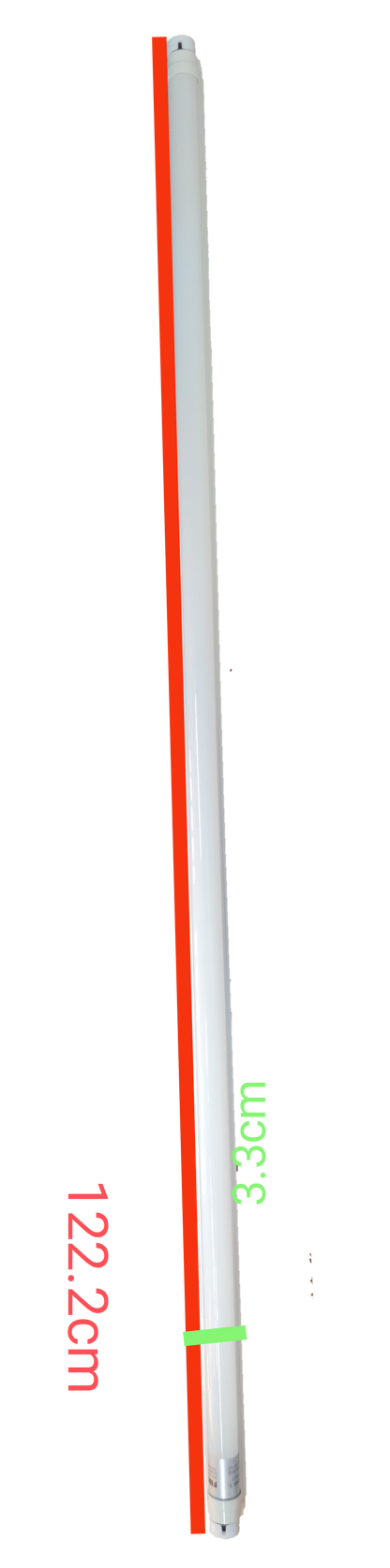 Firefly 16W T8 LED Fluorescent Fixture with Lamp 220V Single Ended Daylight EBTS12/DL16