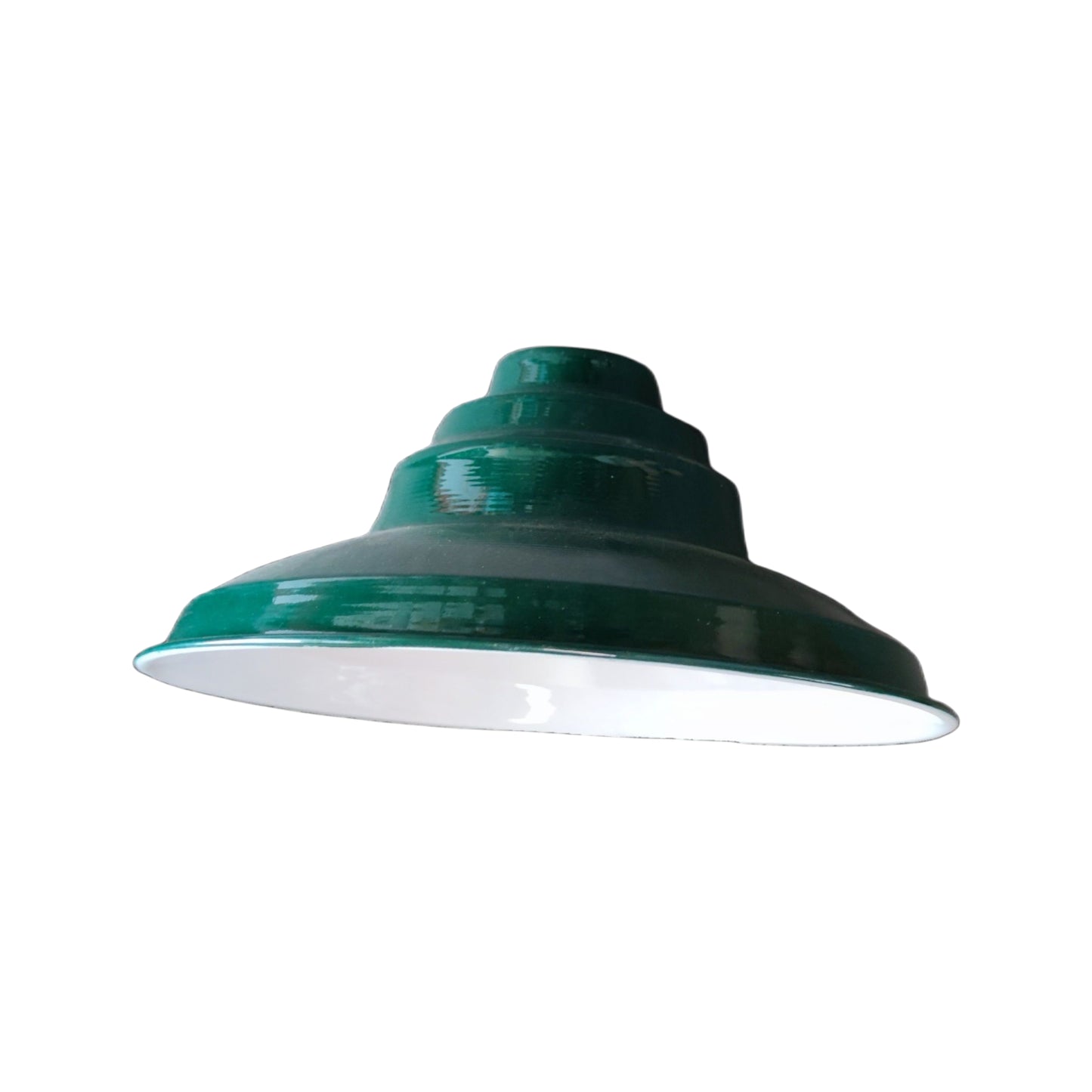 Amco 16 inch lamp cover with E40 socket in green for versatile lighting installations
