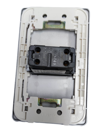 Omni 16A 250V modern wall switch with a sleek design for stylish home electrical solutions