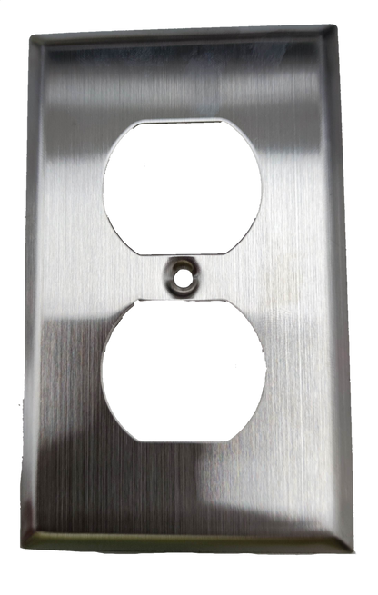 Eagle 2 Gang Stainless Plate for Eagle Classic Outlet