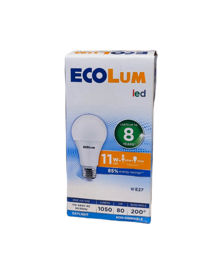 Ecolum 11W LED Bulb E27 220V Daylight