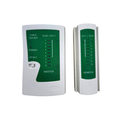 LAN Tester LAN Cable Tester RJ45 + RJ11 ( NS-468 ) Battery Operated (9V) Battery Not Included