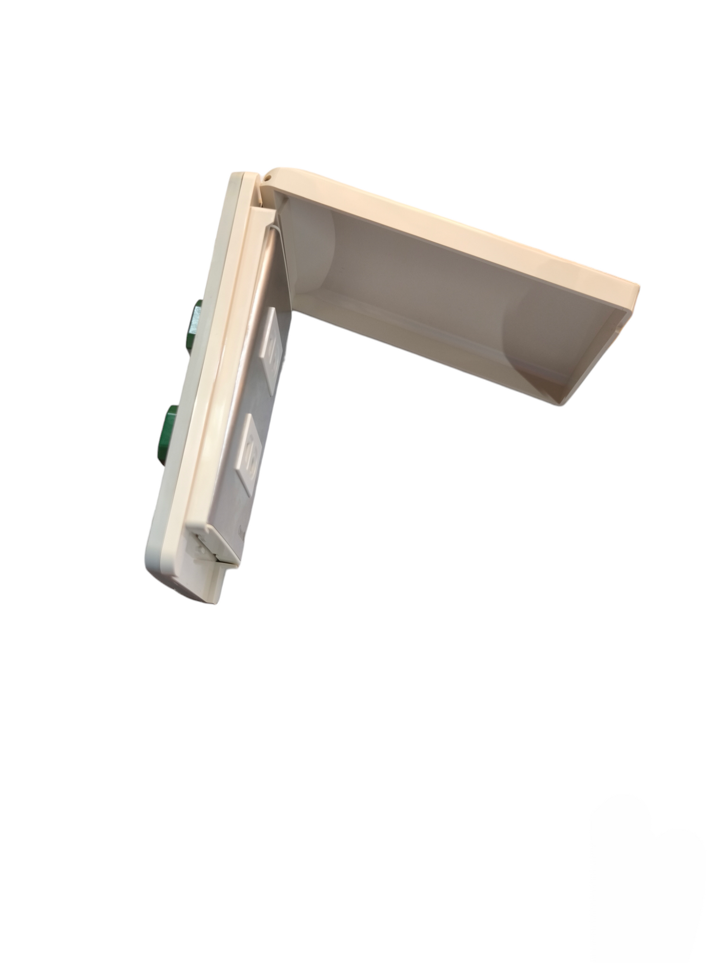 Omni Weatherproof 2 Gang Universal Outlet 15A 250V WPP-602+WWP-112S+(WWU-200x2)