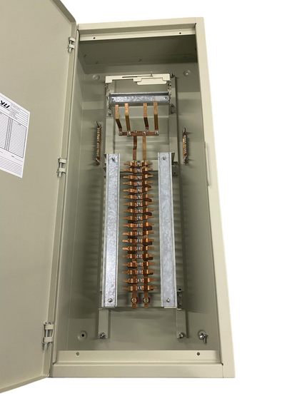 Chint 18 Branches 2 Pole Miniature Circuit Breaker electrical panel with copper bus bars