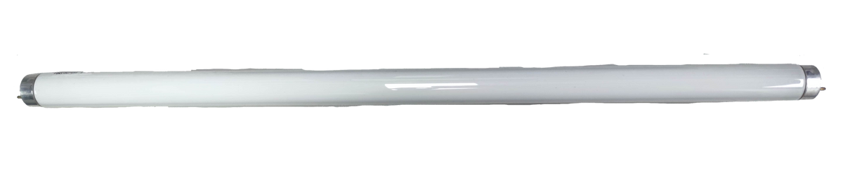18W T8 UV fluorescent tube 220V white glass tube from China with metal end caps