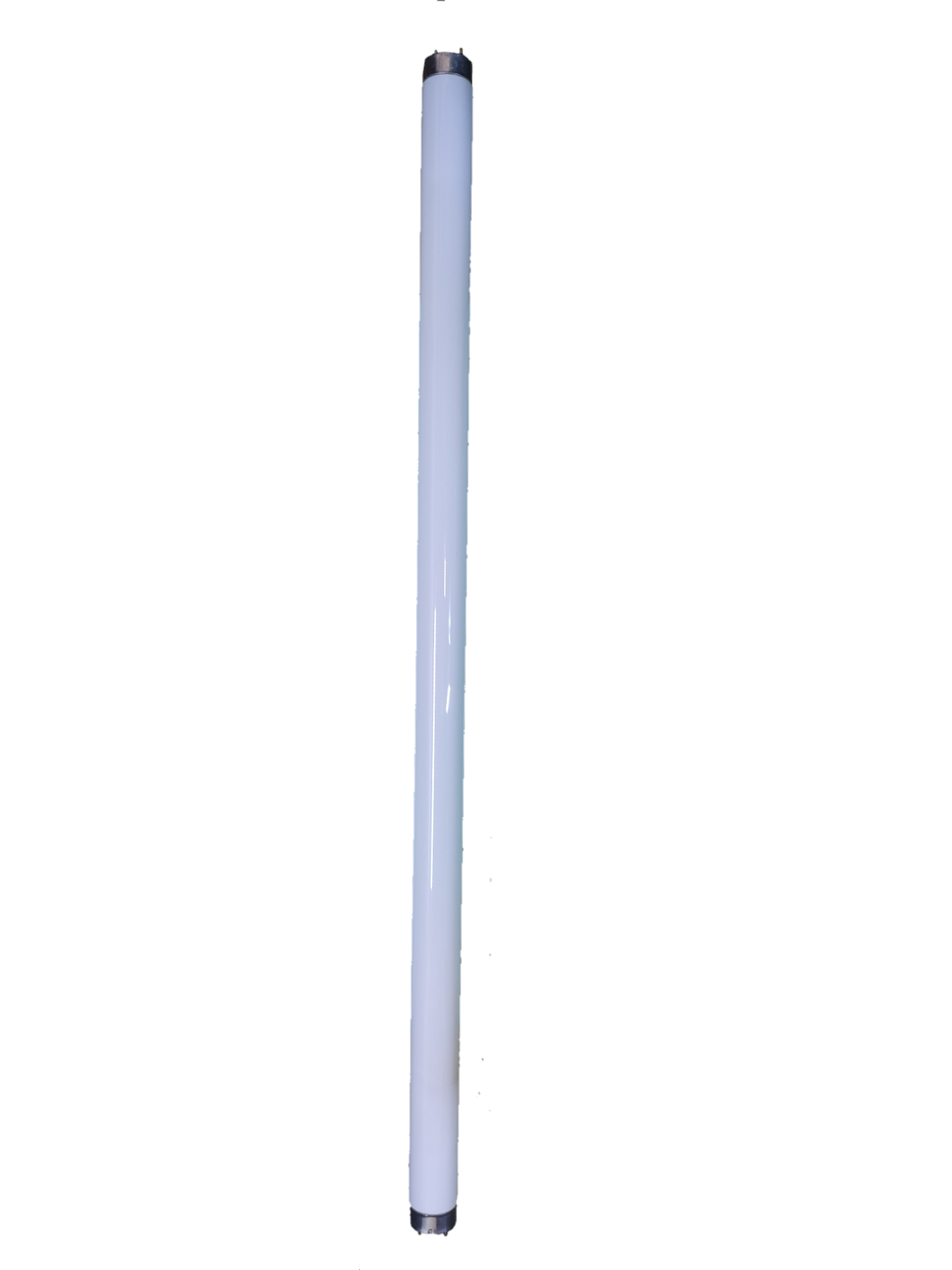 Firefly 18W fluorescent tube daylight with white glass and metal end caps