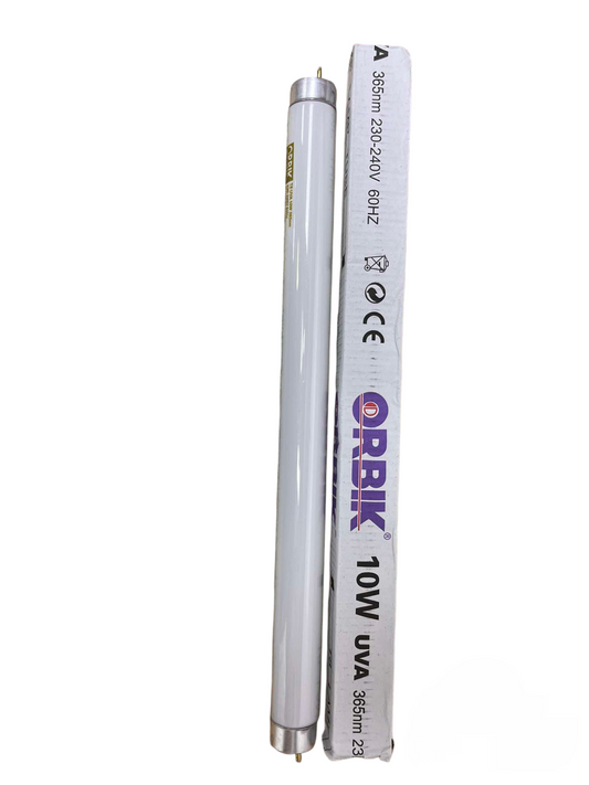 Orbik Ultra Violet T8 10W T-8 Fluorescent Tube Black Light White, Mosquito Killer Light Insect Killer tube