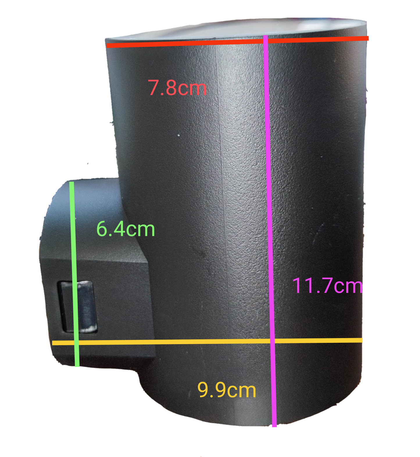 Omni 9W Tri Color LED Wall Lamp 220V Weather Proof 810 Lumens 6500K, 4000K, 2700K