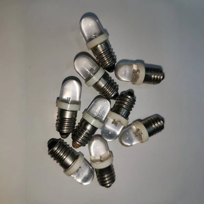 1W LED Pilot Light E10 220V Indicator Bulb Pilot Lamp 6500K Daylight DLED-E10/220V