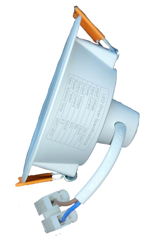 Firefly 3W LED Downlight Tri Color 220V 3000k, 4000k, 6500K EDL222203TC