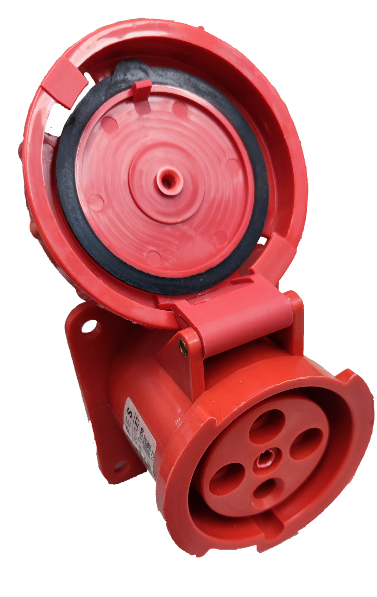Grippes 63A 3P+E Industrial Outlet Chassis Type (4 Pins ) IEC 60309-2 # 334