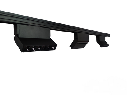 ILLUMIQ TERRA Magnetic Track Light 1 Meter 26mm with 3pcs 6W LED Foldable Grille Track Light Daylight 6500K 220V