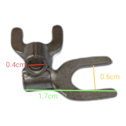 Y Terminal 3.5mm Wire 6mm Y Size 10PCS, Y Terminal 3.5mm YB-10C