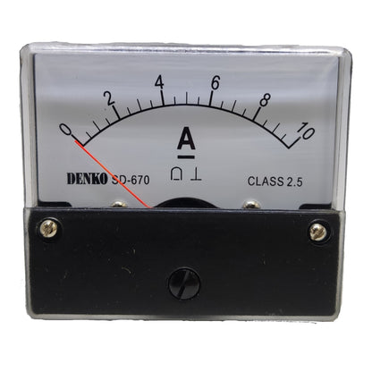Denko Panel Meter 10A DC 60 x 70mm SD67010ADC