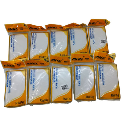 Royu Weatherproof Plate Cover Wide Series (10pcs) RWP4