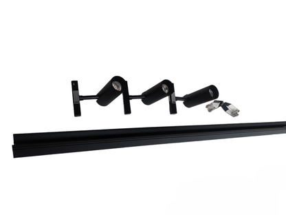 ILLUMIQ TERRA LED Magnetic Track Light 1 Meter 50mm with 3pcs 12W LED Spot Track Light Warm White 3000K 220V