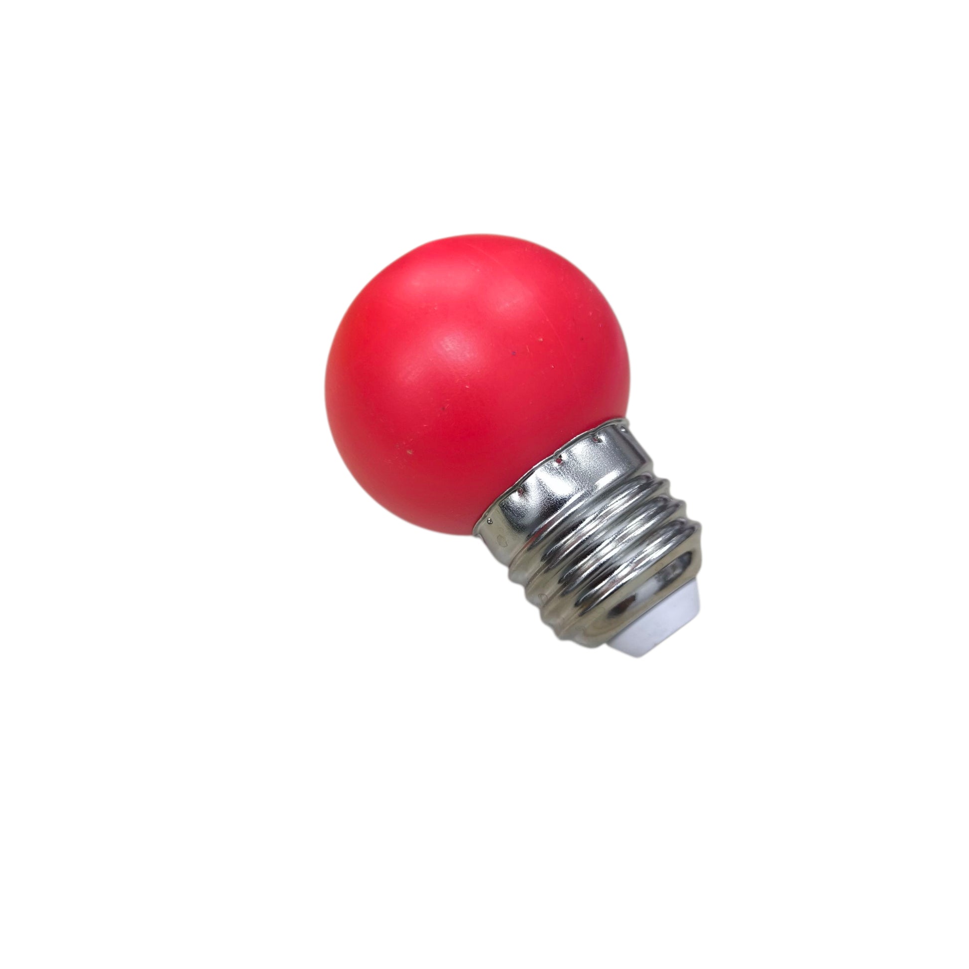 1W red LED ping pong bulb E27 ideal for decorative lighting and fun party setups