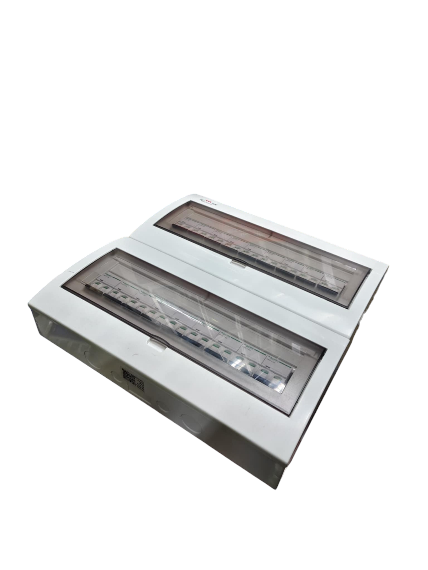 Schneider & ZY 2 pole 17 branch MCB panel with a sleek design for efficient electrical distribution