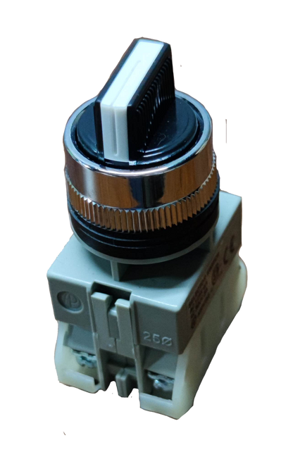 Auspicious 2 position selector switch with spring return for power points and switches
