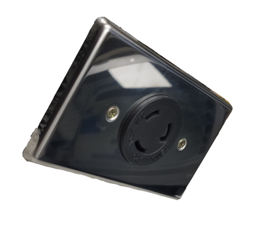 Grippes 20 Ampere Twistlock Outlet power point switch black industrial plug