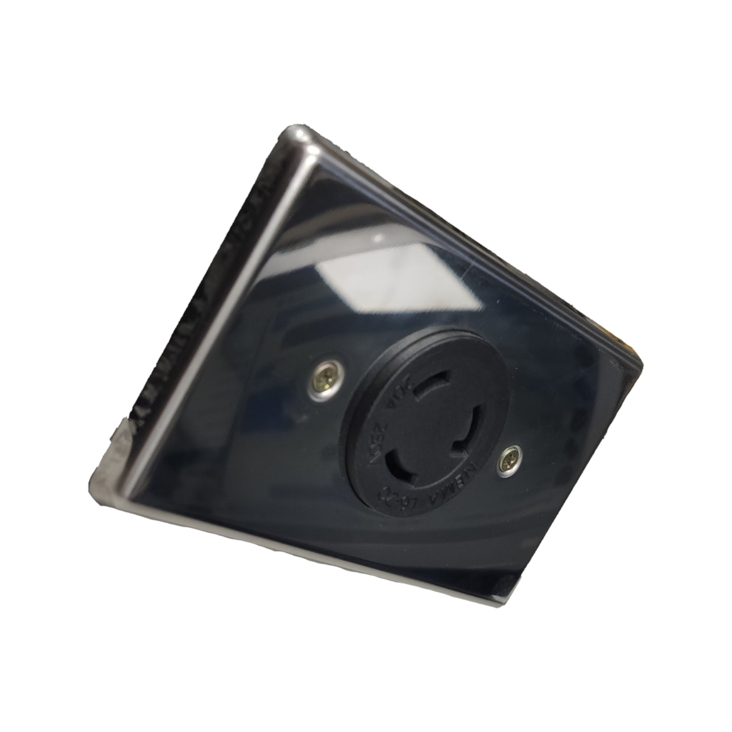 Grippes 20A 2P+E Twistlock Outlet with Metal Plate Cover WJ-6322B/9221