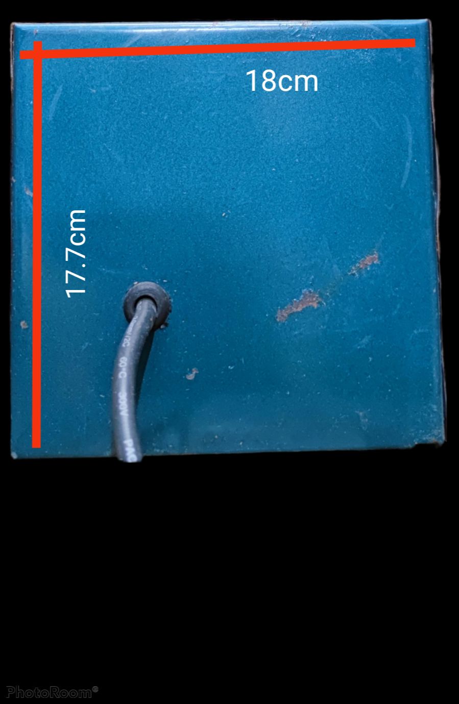 CE 2000W Variable Transformer 145 - 220V with blue metal casing and attached power cable