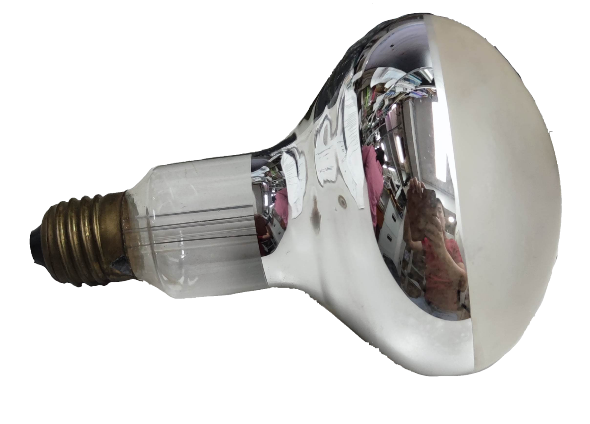 VIR 200W reflector bulb E27 220V with silver reflective coating for lighting installation