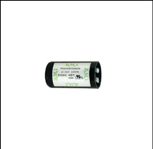 BMI Motor Starting Capacitor 25-30UF 330 VAC, Capacitor 25-30MFD